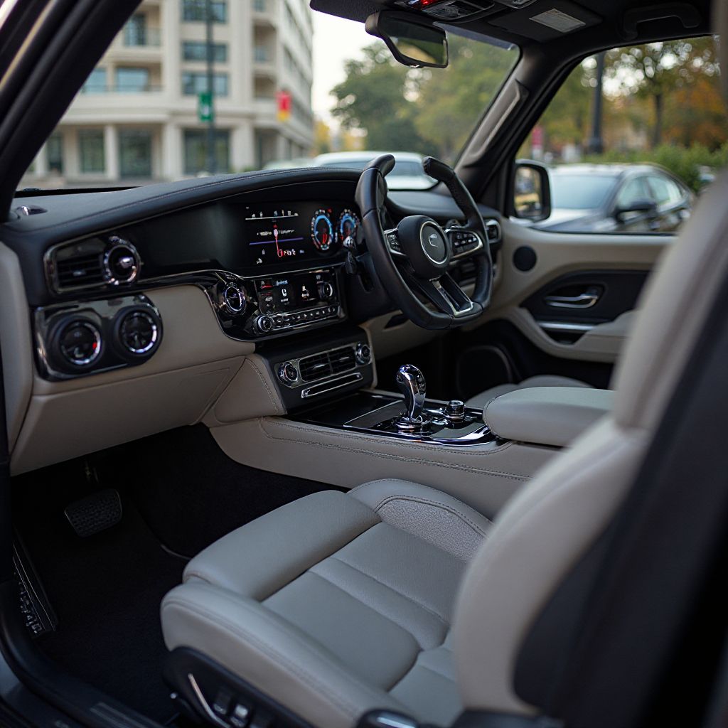 Detalle de un coche premium