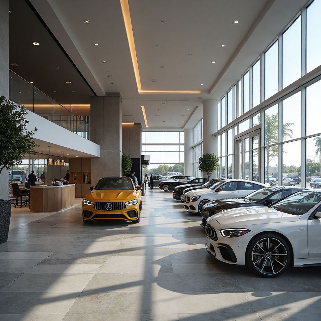 Concesionario principal de AutoLuxe en Madrid